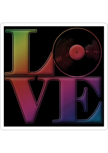 Vinil Aşk Sticker Araba Oto Arma Duvar Sticker Ev Dekoratif Çıkartma 15 cm