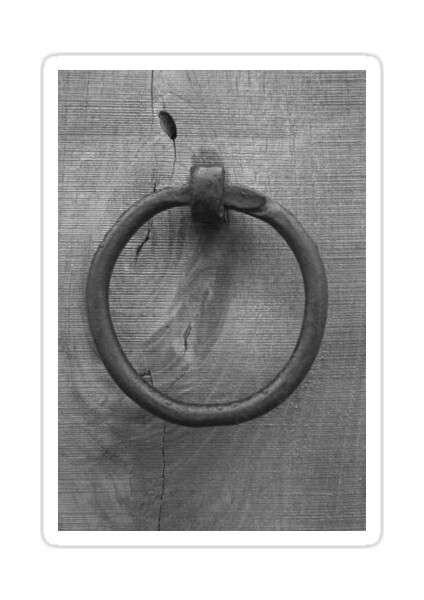 O Harfi Sticker Araba Oto Arma Duvar Sticker Ev Dekoratif Çıkartma 15 cm