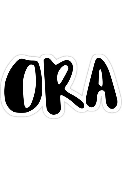 Ora Sticker Araba Oto Arma Duvar Sticker Ev Dekoratif Çıkartma 15 cm