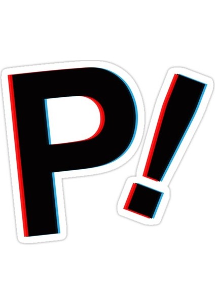 P! Sticker Araba Oto Arma Duvar Sticker Ev Dekoratif Çıkartma 15 cm