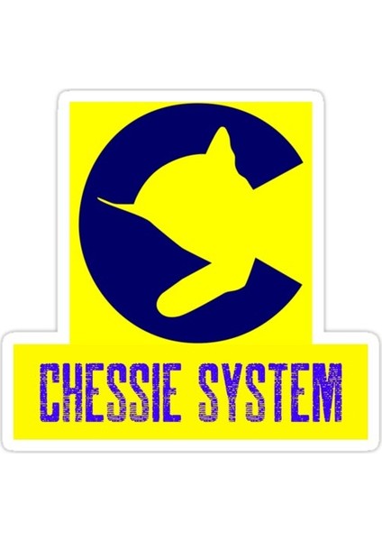 Chessie Sistem Sticker Araba Oto Arma Duvar Sticker Ev Dekoratif Çıkartma 15 cm
