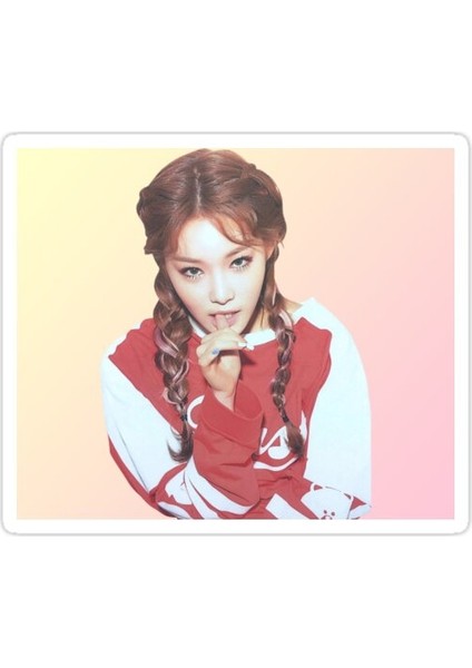 Chunga - Pastel Sticker Araba Oto Arma Duvar Sticker Ev Dekoratif Çıkartma 15 cm