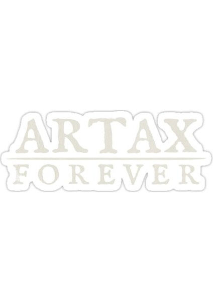 Artax Forever Sticker Araba Oto Arma Duvar Sticker Ev Dekoratif Çıkartma 15 cm