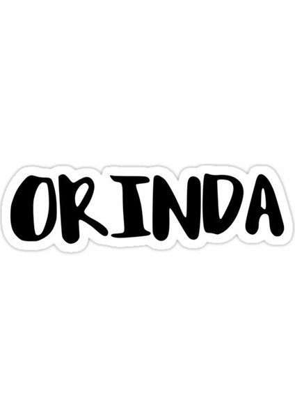 Orinda Sticker Araba Oto Arma Duvar Sticker Ev Dekoratif Çıkartma 15 cm