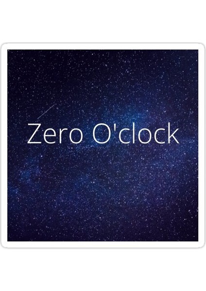 Saat Sıfır Sticker Araba Oto Arma Duvar Sticker Ev Dekoratif Çıkartma 15 cm