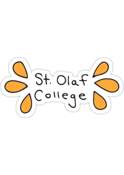 St.olaf Koleji Sticker Araba Oto Arma Duvar Sticker Ev Dekoratif Çıkartma 15 cm