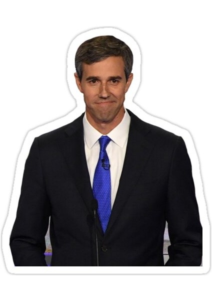 Beto O'rourke Sticker Araba Oto Arma Duvar Sticker Ev Dekoratif Çıkartma 15 cm