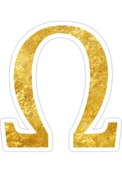 Omega Sticker Araba Oto Arma Duvar Sticker Ev Dekoratif Çıkartma 15 cm