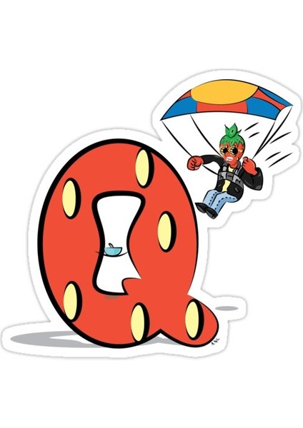 Q Sticker Araba Oto Arma Duvar Sticker Ev Dekoratif Çıkartma 15 cm