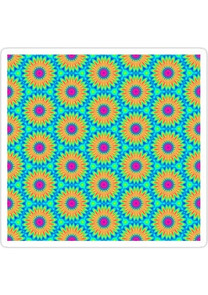 Çiçek Gücü Sticker Araba Oto Arma Duvar Sticker Ev Dekoratif Çıkartma 15 cm