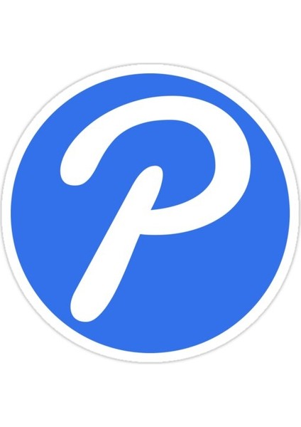 Komik P Sticker Araba Oto Arma Duvar Sticker Ev Dekoratif Çıkartma 15 cm