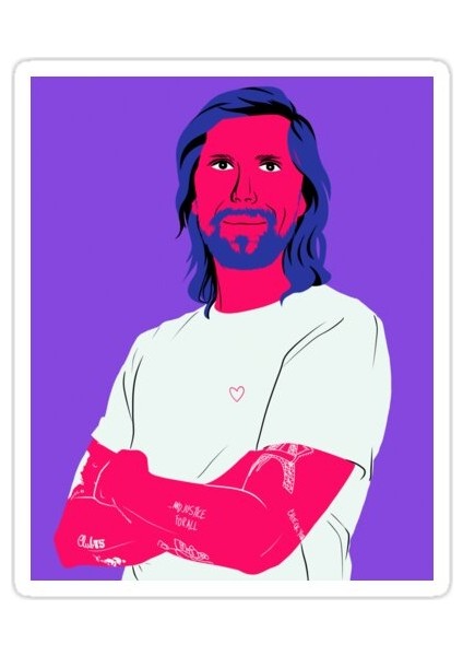 Meşgul P! Sticker Araba Oto Arma Duvar Sticker Ev Dekoratif Çıkartma 15 cm