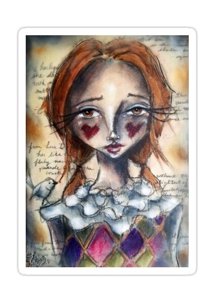 Harley Q Sticker Araba Oto Arma Duvar Sticker Ev Dekoratif Çıkartma 15 cm