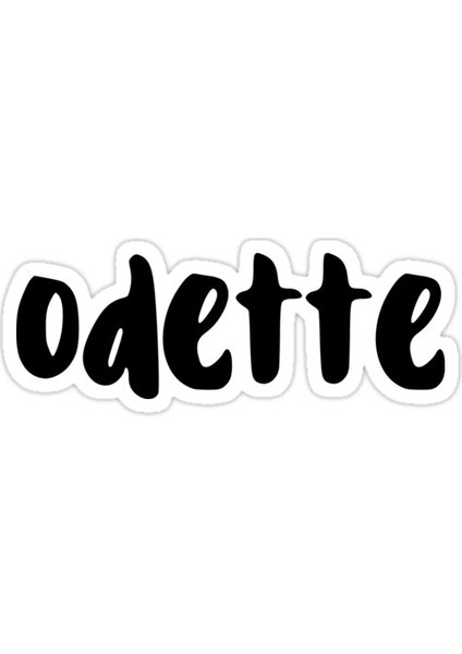 Odette Sticker Araba Oto Arma Duvar Sticker Ev Dekoratif Çıkartma 15 cm