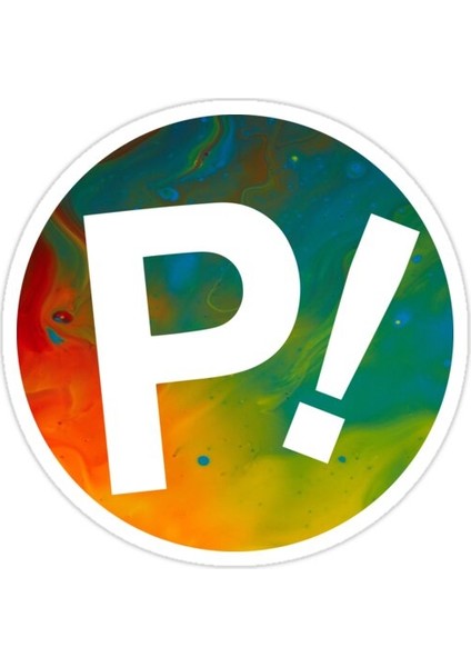 P! Sticker Araba Oto Arma Duvar Sticker Ev Dekoratif Çıkartma 15 cm