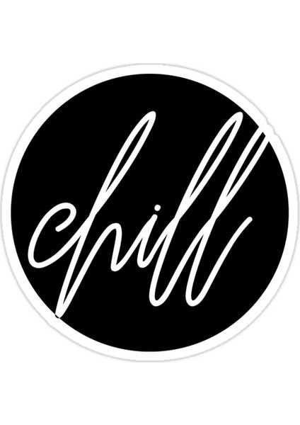 Sakinleşmek Sticker Araba Oto Arma Duvar Sticker Ev Dekoratif Çıkartma 15 cm