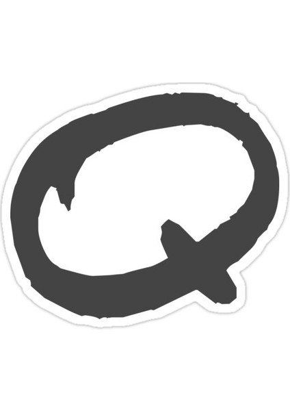 Harf Q Sticker Araba Oto Arma Duvar Sticker Ev Dekoratif Çıkartma 15 cm