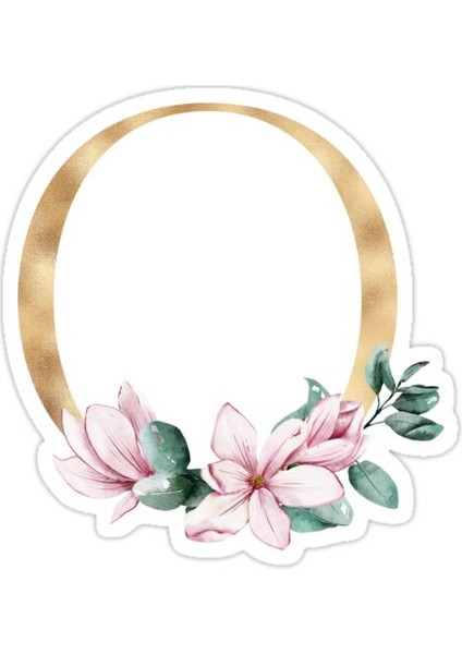 O Sticker Araba Oto Arma Duvar Sticker Ev Dekoratif Çıkartma 15 cm