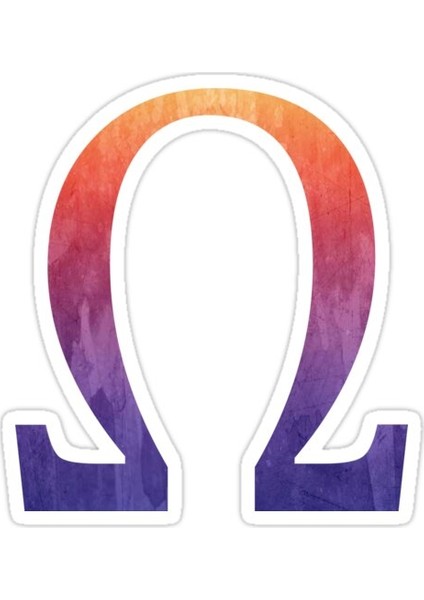 Omega Sticker Araba Oto Arma Duvar Sticker Ev Dekoratif Çıkartma 15 cm