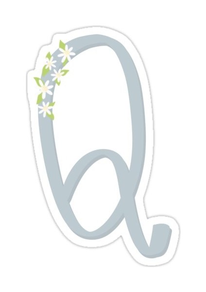 Harf Q Sticker Araba Oto Arma Duvar Sticker Ev Dekoratif Çıkartma 15 cm