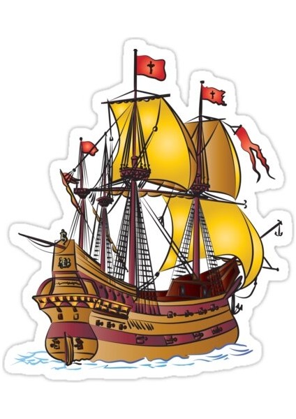 Kalyon Sticker Araba Oto Arma Duvar Sticker Ev Dekoratif Çıkartma 15 cm