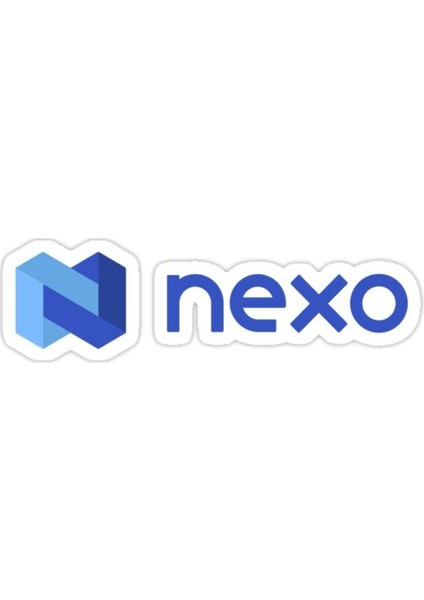 Nexo Cryptocurrency Sticker Araba Oto Arma Duvar Sticker Ev Dekoratif Çıkartma 15 cm