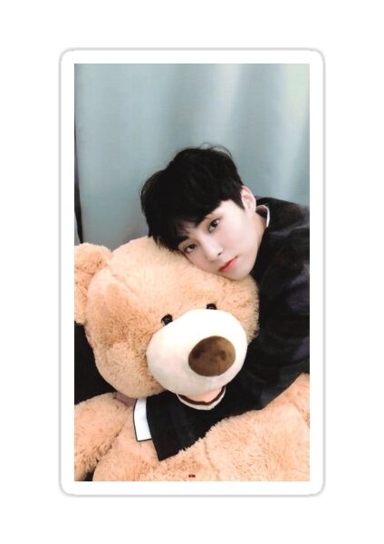 Xiumin Exo Sticker Araba Oto Arma Duvar Sticker Ev Dekoratif Çıkartma 15 cm