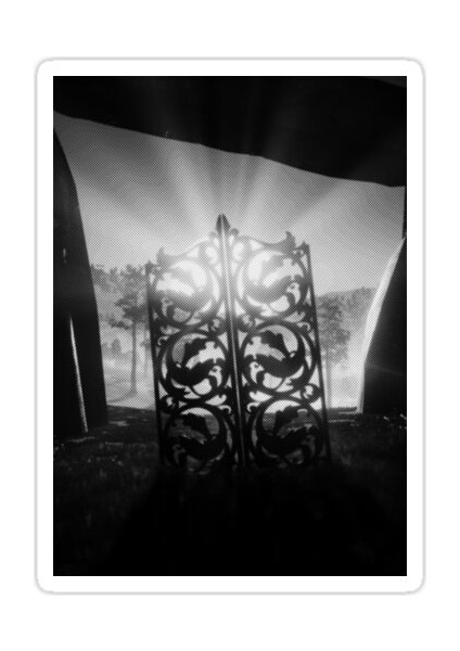 Halftone Valley Sticker Araba Oto Arma Duvar Sticker Ev Dekoratif Çıkartma 15 cm