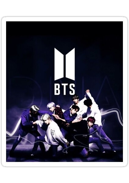 Bts Ordusu Sticker Araba Oto Arma Duvar Sticker Ev Dekoratif Çıkartma 15 cm