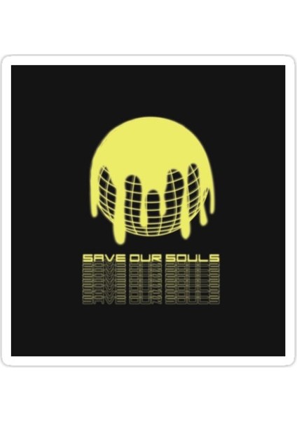 Sos Sticker Araba Oto Arma Duvar Sticker Ev Dekoratif Çıkartma 15 cm