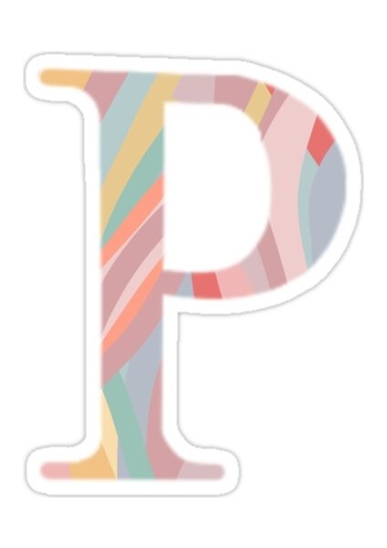 Rho / P Sticker Araba Oto Arma Duvar Sticker Ev Dekoratif Çıkartma 15 cm