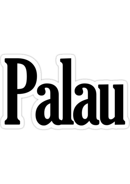 Palau Sticker Araba Oto Arma Duvar Sticker Ev Dekoratif Çıkartma 15 cm