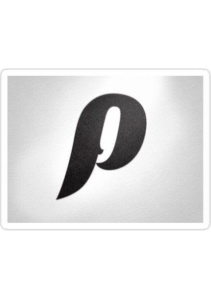 P Sticker Araba Oto Arma Duvar Sticker Ev Dekoratif Çıkartma 15 cm