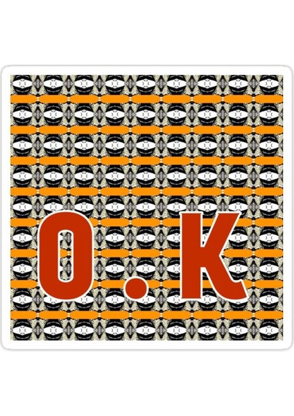 Tamam Sticker Araba Oto Arma Duvar Sticker Ev Dekoratif Çıkartma 15 cm