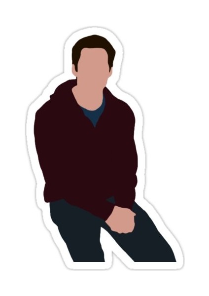 Stiles Stilinski Sticker Araba Oto Arma Duvar Sticker Ev Dekoratif Çıkartma 15 cm