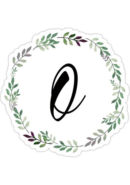 O Sticker Araba Oto Arma Duvar Sticker Ev Dekoratif Çıkartma 15 cm