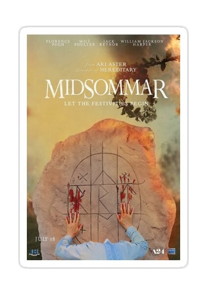 Mıd Sommar Sticker Araba Oto Arma Duvar Sticker Ev Dekoratif Çıkartma 15 cm