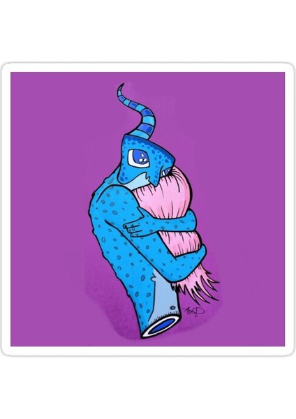 Hugs! Sticker Araba Oto Arma Duvar Sticker Ev Dekoratif Çıkartma 15 cm