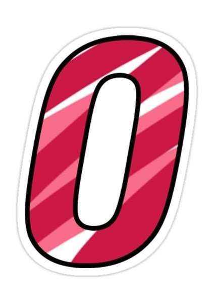 O Sticker Araba Oto Arma Duvar Sticker Ev Dekoratif Çıkartma 15 cm