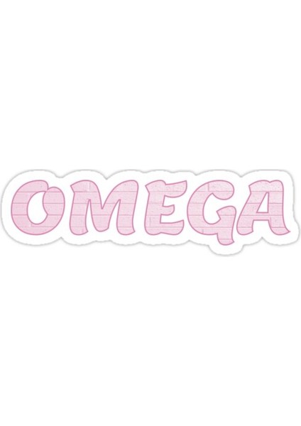 Omega Sticker Araba Oto Arma Duvar Sticker Ev Dekoratif Çıkartma 15 cm