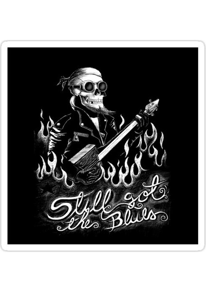 Hala Blues Var Sticker Araba Oto Arma Duvar Ev Dekoratif Laptop Araba Çıkartma 15 cm