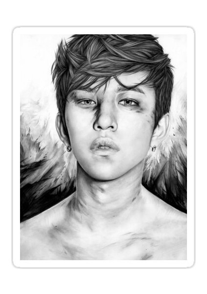 Kirli | daehyun Sticker Araba Oto Arma Duvar Sticker Ev Dekoratif Çıkartma 15 cm