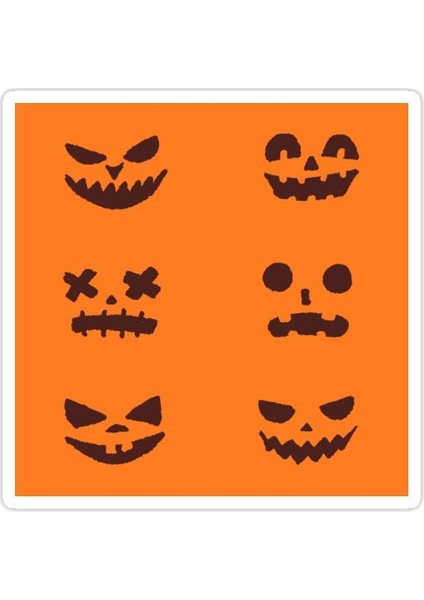 Büyük Kabak Sticker Araba Oto Arma Duvar Sticker Ev Dekoratif Çıkartma 15 cm