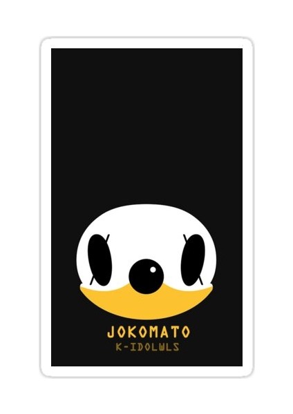 Bap'ın Jokomato Sticker Araba Oto Arma Duvar Sticker Ev Dekoratif Çıkartma 15 cm