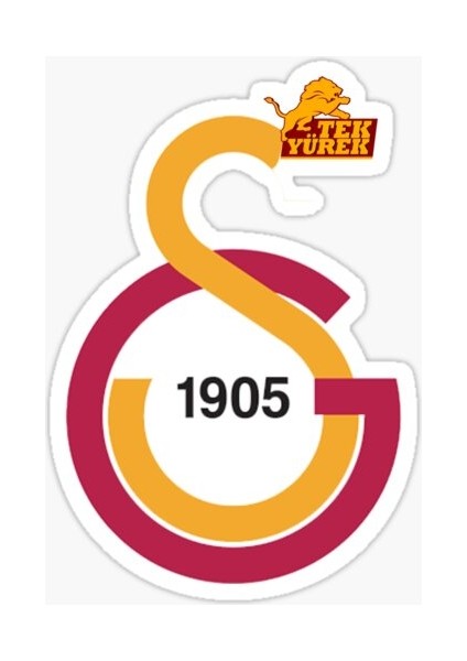 Galatasaray Sticker Çıkartma Oto Araba Camı Duvar Oda Laptop 15 cm