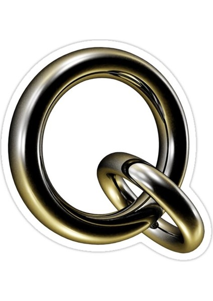 Q-Toroid Sticker Araba Oto Arma Duvar Sticker Ev Dekoratif Çıkartma 15 cm
