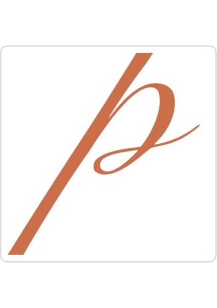 Mektup P Sticker Araba Oto Arma Duvar Sticker Ev Dekoratif Çıkartma 15 cm