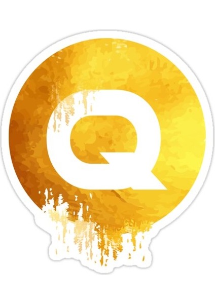 Q Harfi Sticker Araba Oto Arma Duvar Sticker Ev Dekoratif Çıkartma 15 cm