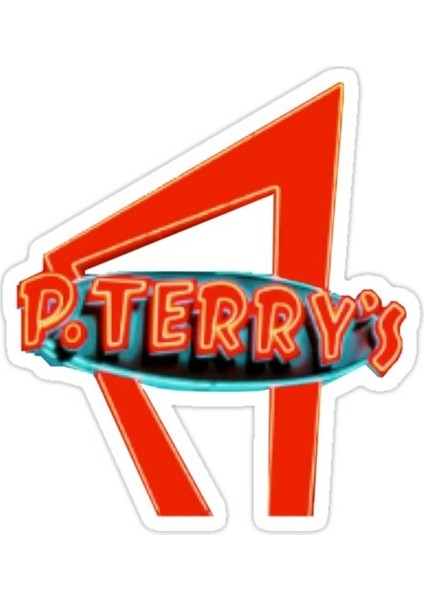 P. Terry'nin Sticker Araba Oto Arma Duvar Sticker Ev Dekoratif Çıkartma 15 cm