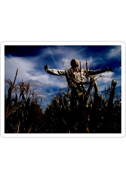 Korkuluk Alanları Sticker Araba Oto Arma Duvar Sticker Ev Dekoratif Çıkartma 15 cm